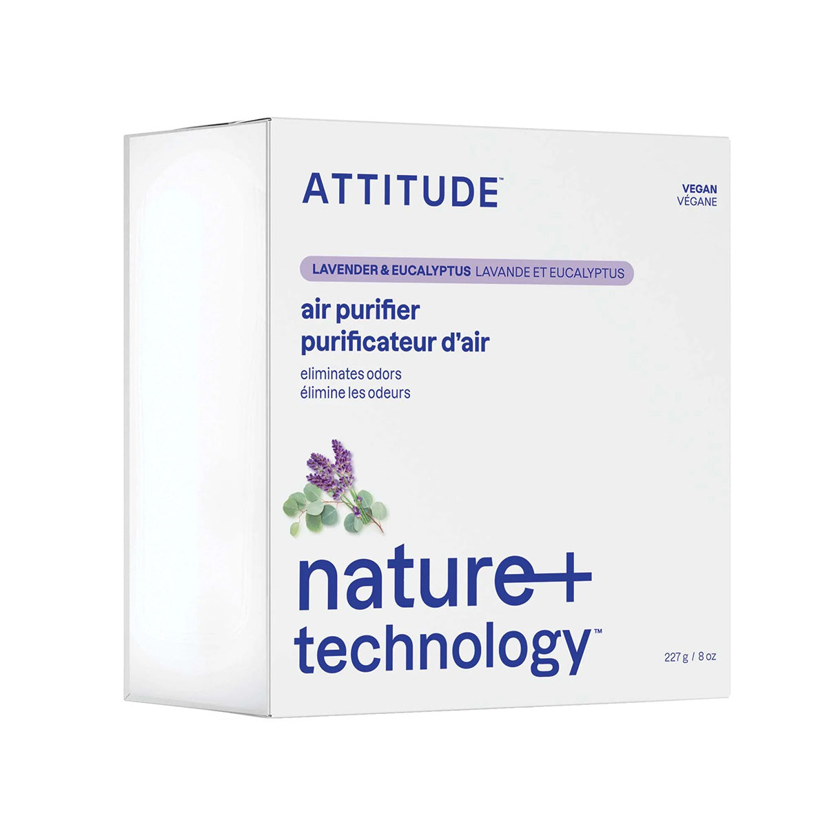 Naturlig luftrenare Eukalyptus och lavendel Attitude 227 g