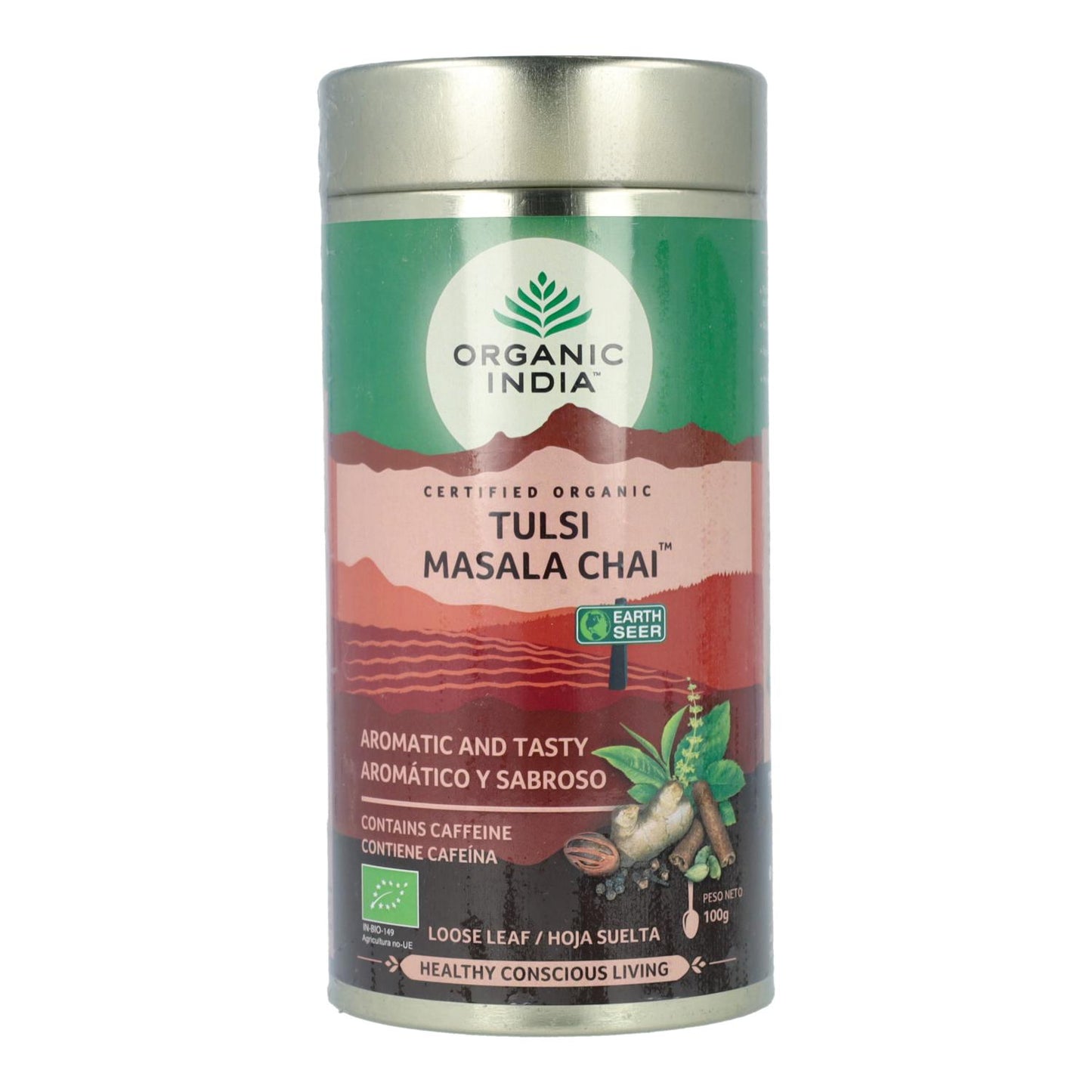 Tulsi and Masala Chai Organic India 100 g