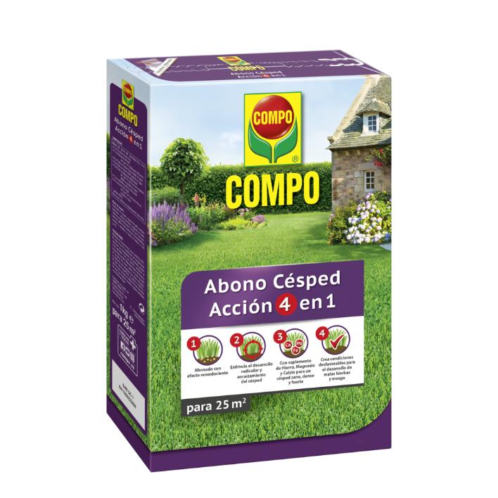 Compo 4-in-1 Lawn Fertiliser 3 kg