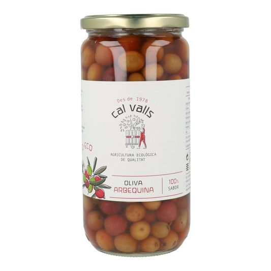 Ökologische Arbequina-Oliven Cal Valls 720 g