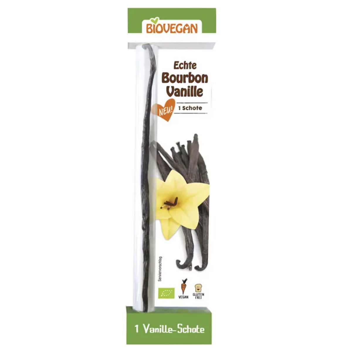 Wanilia Bourbon w strąkach Biovegan tubka 2 szt.