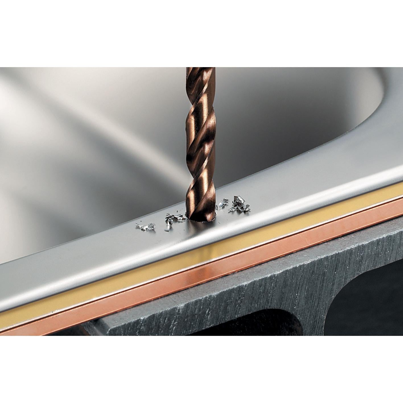 Foret hélicoïdal pour métal HSS Ø 5 mm x 52 mm