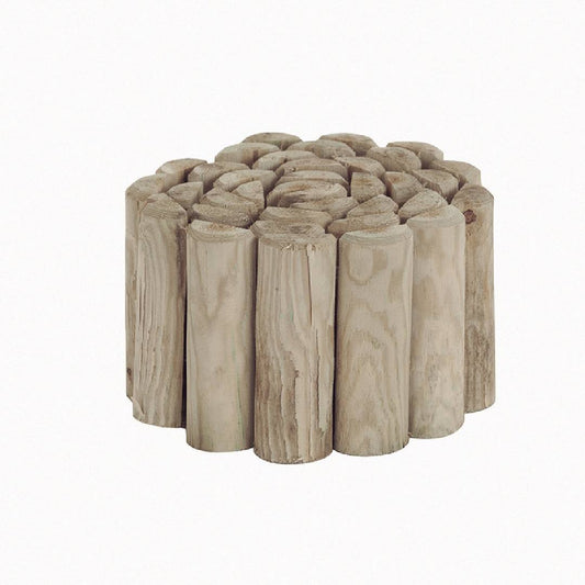 Bordure en bois 200 x 40 x ø 5 cm Talos Roll Nortene