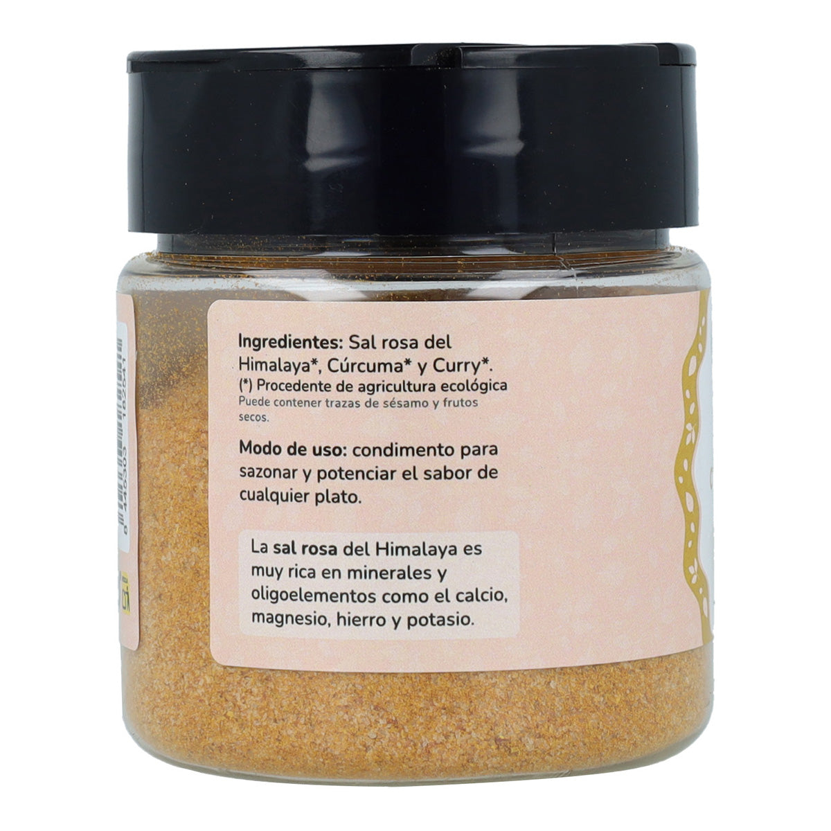 Sale rosa con curry e curcuma Planeta Huerto 100g
