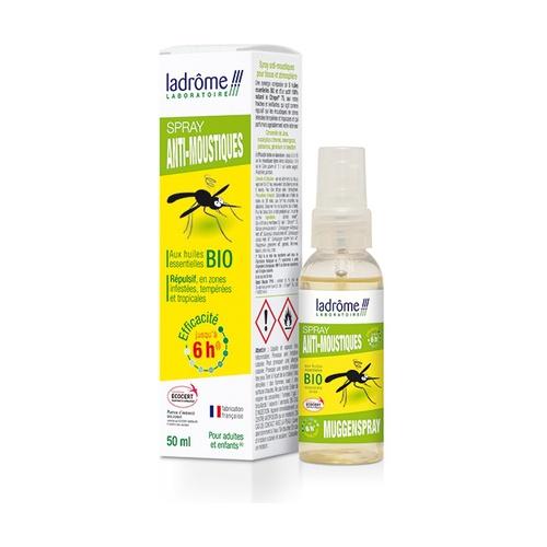 Repellente per zanzare alla citronella biologica Ladrome 50 ml
