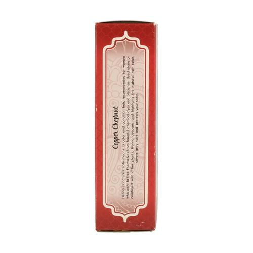 Kupferbraune Haarfarbe Henna-Pulver Radhe Shyam 100 g