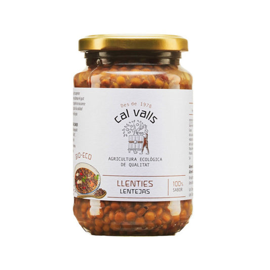 Lentejas cocidas ECO Cal Valls 250 g