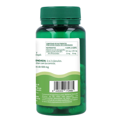 Pack of 2 x Ashwagandha KSM-66 Planeta Huerto 60 capsules