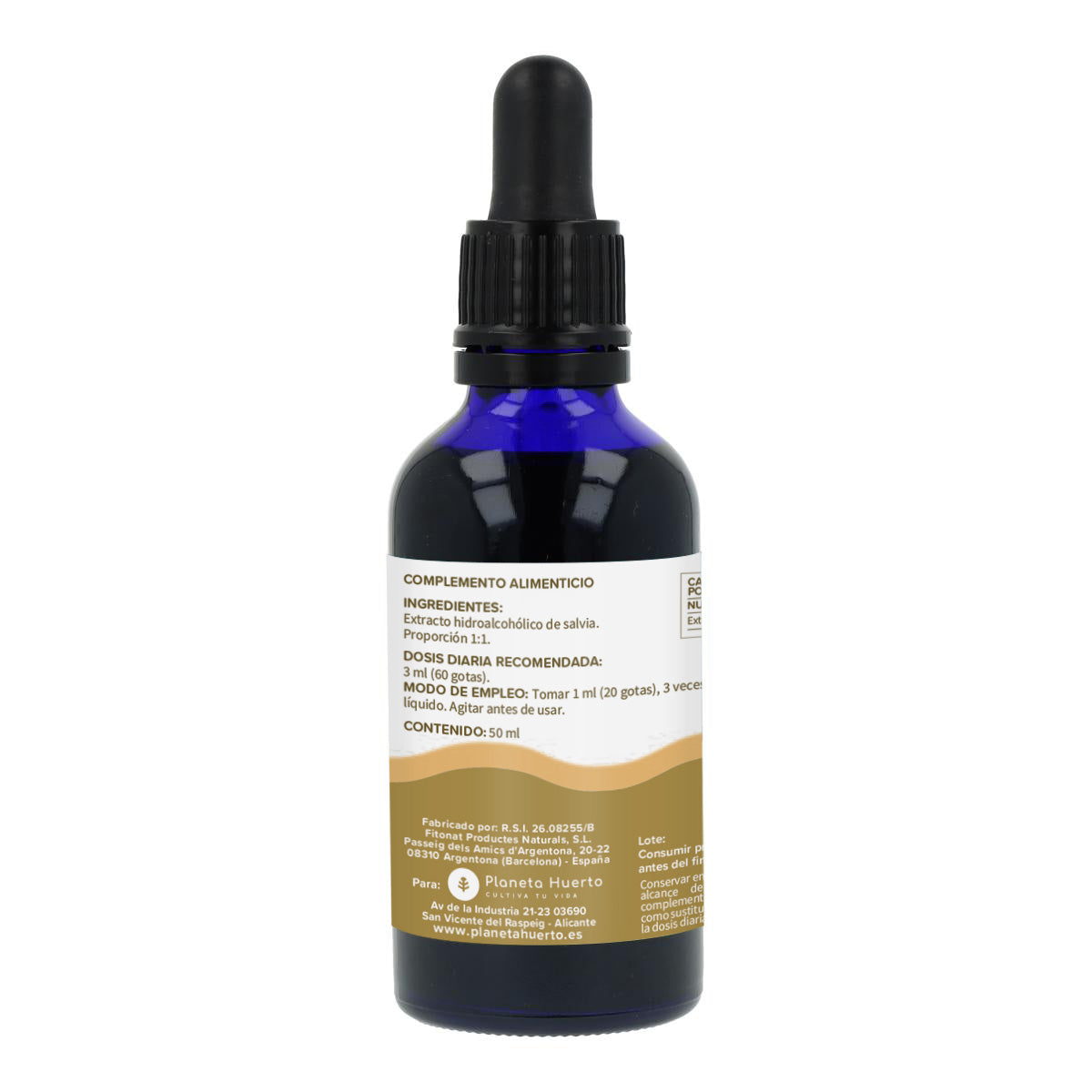 Extrait de Sauge Planeta Huerto 50 Ml.