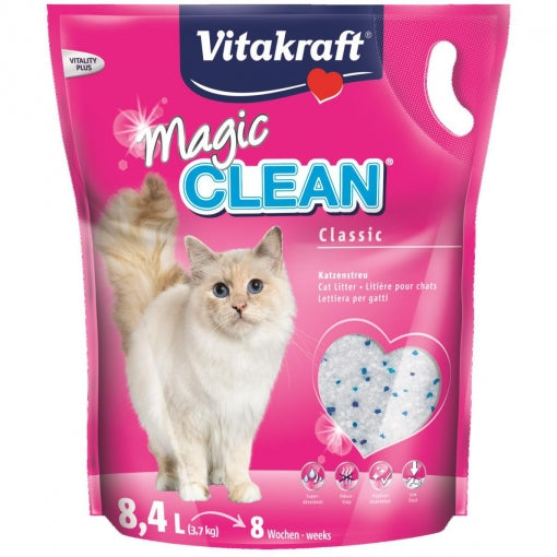 Vitakraft Magic Clean Super Absorbent Silica Gel Pearls 4.2 L