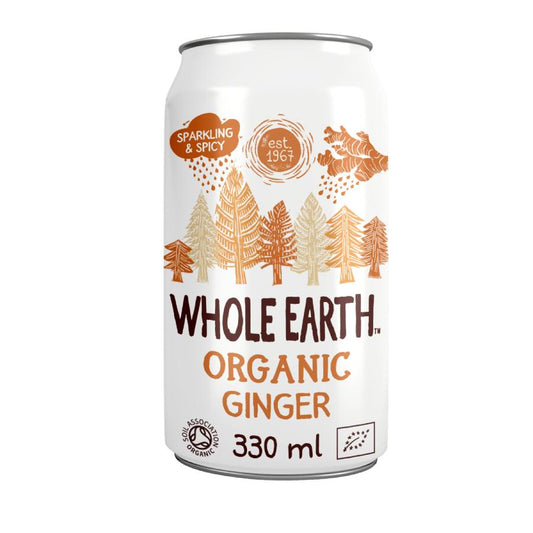Bio-läsk Whole Earth ingefära 330 ml