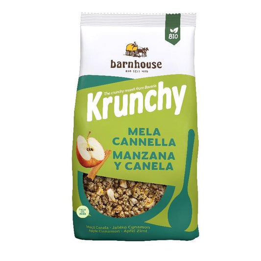 Muesli Krunchy Sun Pomme et Cannelle Barnhouse 375 g