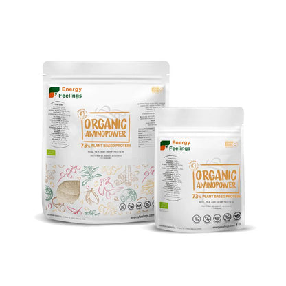 Bio-Aminopower veganes Protein 73 % Kakao Energy Feelings 500 g
