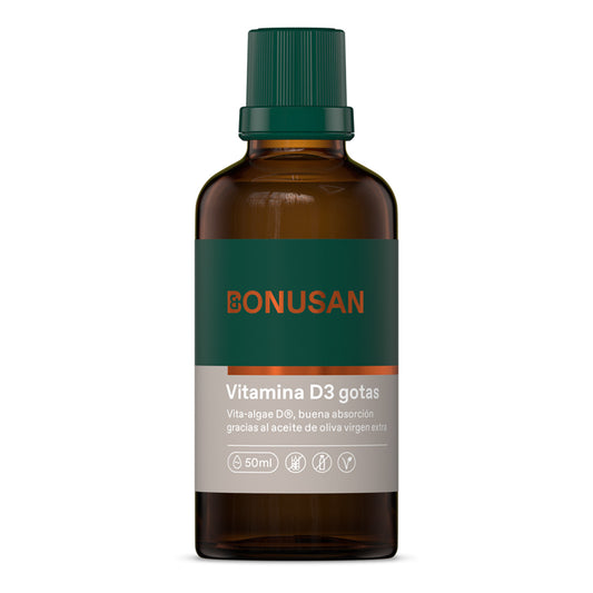 Vitamine D3 gouttes Bonusan 50 ml