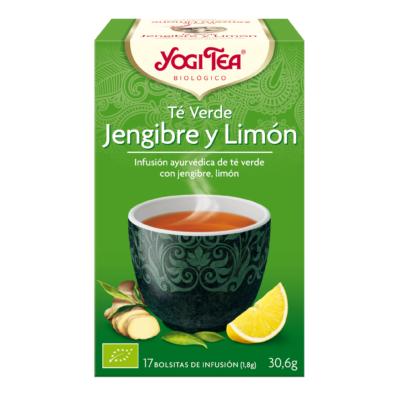 Yogi Tea BIO Thé vert Sencha, gingembre et citron, 17 sachets