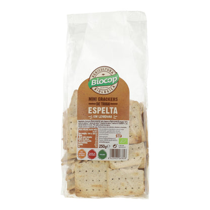 Mini-Cracker aus Dinkelweizen Biocop 250 g