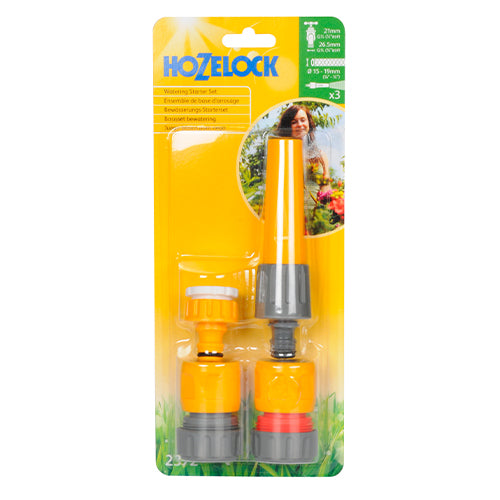 Zestaw podstawowych łączników z lancą 3 w 1 w torbie Hozelock