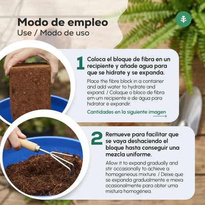 3xGarden Planet Coco Fibre Substrate Pack 9 Litres