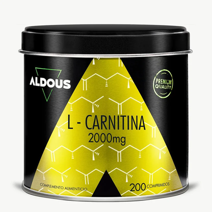 L Carnitine 2000 mg Aldous Bio 200 tabletten
