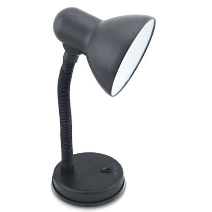 Lampa stołowa bell E27 40 W szara