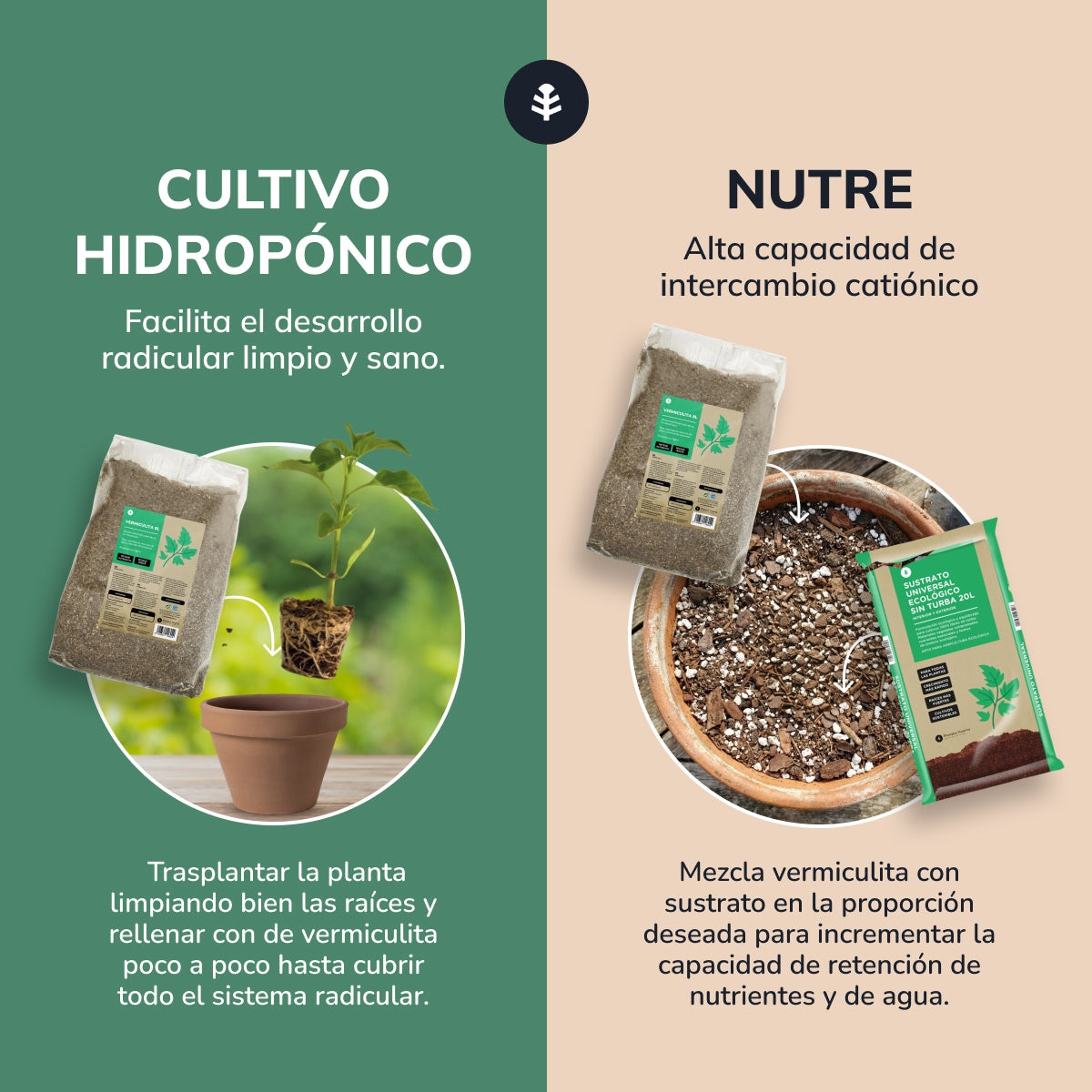 Vermiculiet Planeta Huerto 8 Liter