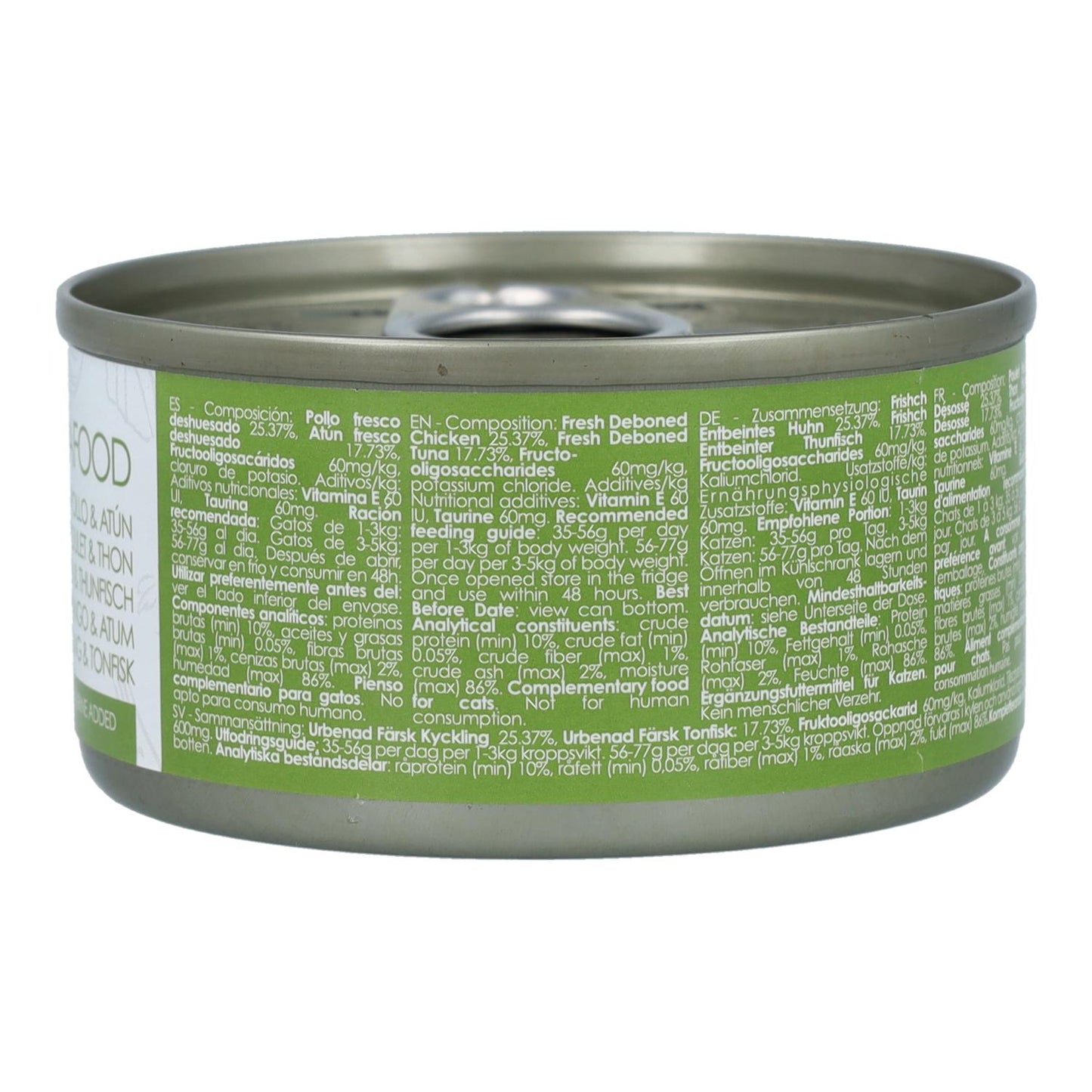 Kit Cat Lata Toppers - Poulet & Thon 80 g Nourriture humide pour chats en gelée