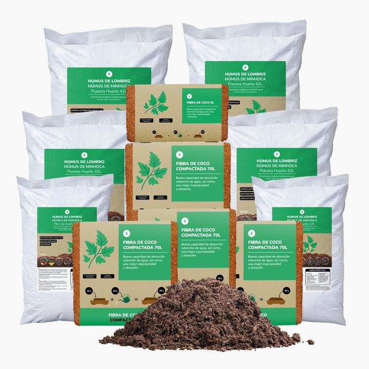 Urban Garden Substrate Pack 395 - 480 Liter Planeta Huerto