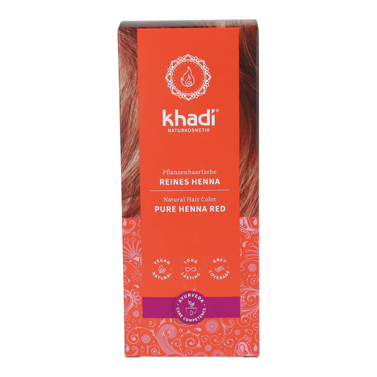 Natürliche Henna-Haarfarbe Khadi 100 g