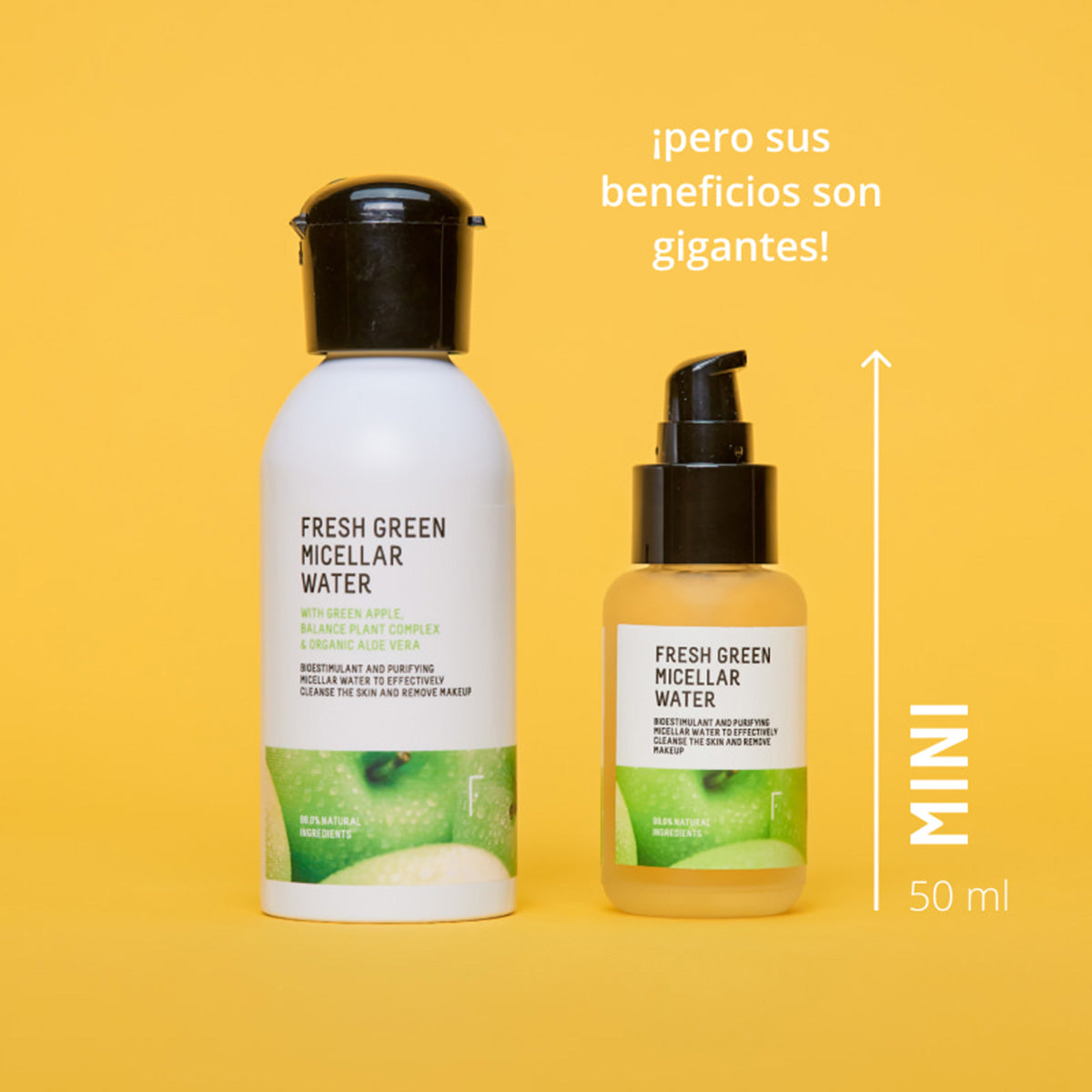 Minitalla - Fresh Green Micellar Water, Freshly Cosmetics, 50 ml
