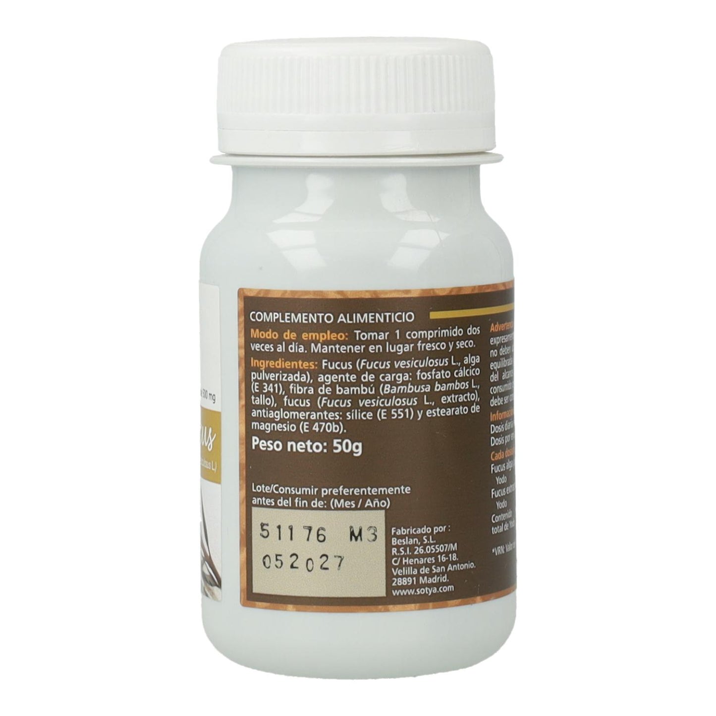 Fucus  Sotya 100 tabletek