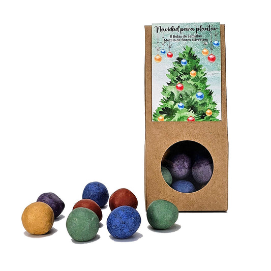 Weihnachts-Samenkugeln zum Einpflanzen Ideal Geschenke, Garden Pocket
