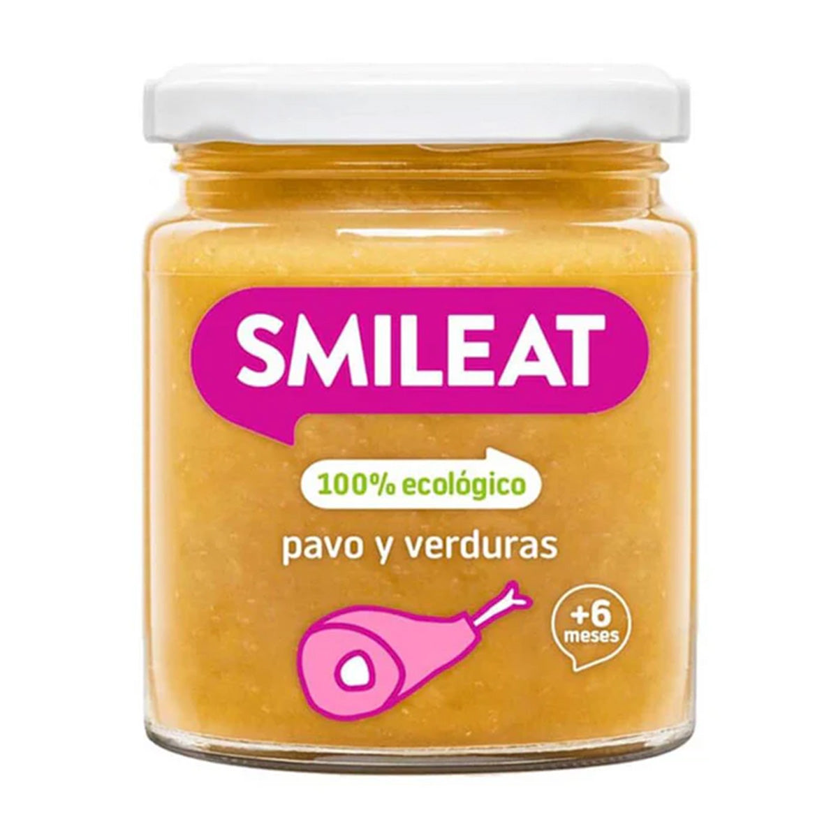Pack Mix BIO-potjes Smileat 4 stuks van 230 g