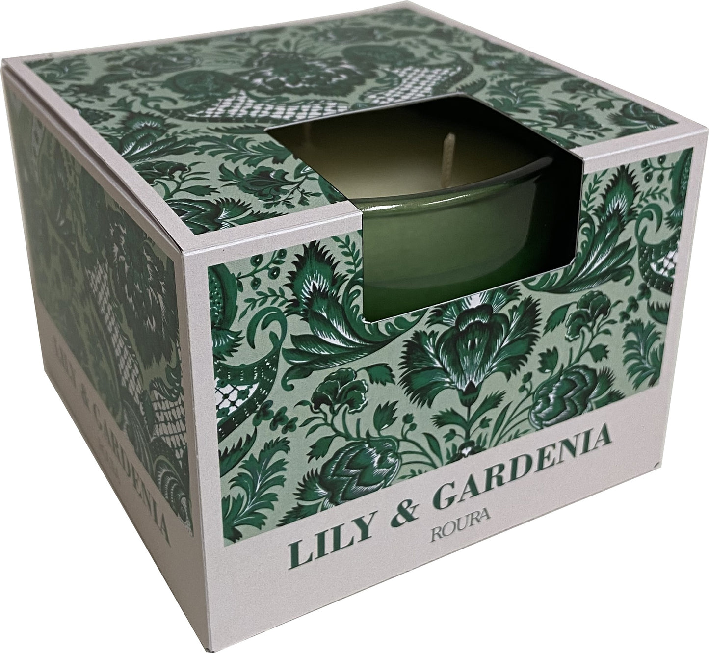 Jaipur Lily & Gardenia scented candle 3 wicks Roura