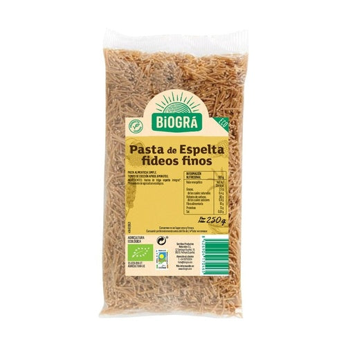Organic Fine Spelt Noodles 250g Biográ