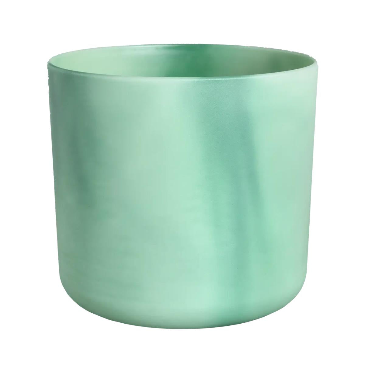 Ocean Round Elho recycled plant pot, Pacific green, 14 cm