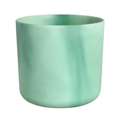 Ocean Round Elho recycled plant pot, Pacific green, 14 cm