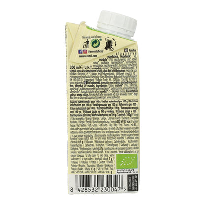 Preparado culinario Cuisine Almendra Ecomil 500 ml