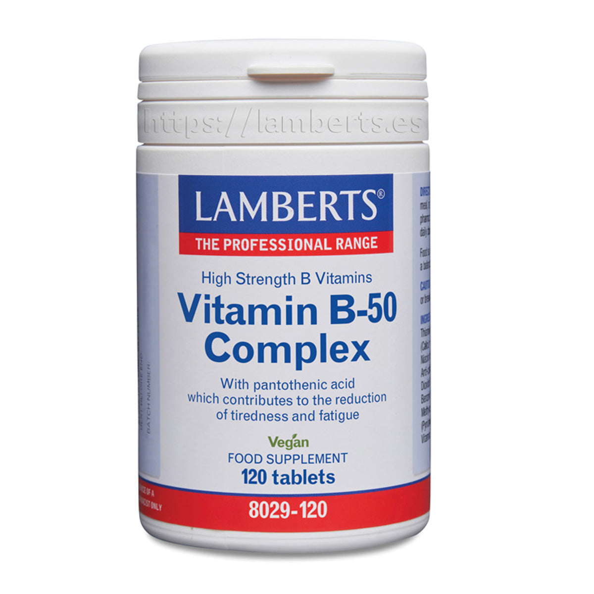 Complesso vitaminico B-50 Lamberts 120 compresse