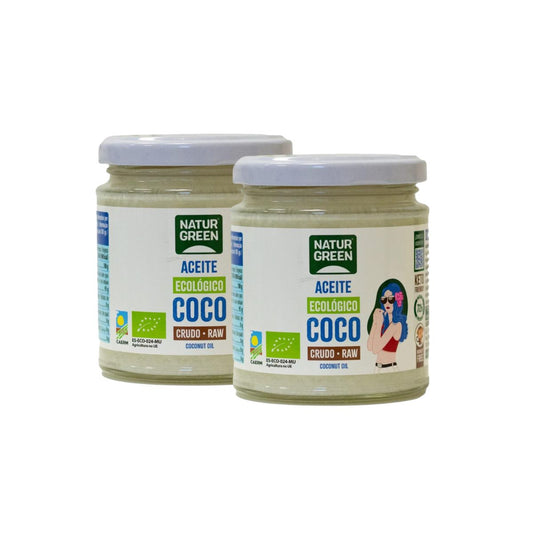 2er-Pack Bio-Kokosfett von NaturGreen