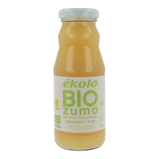 100% biologisch geperst kiwi- en appelsap ékolo 200 ml