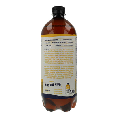 Kombucha Ananas und Pfirsich BIO Captain Kombucha 1 l