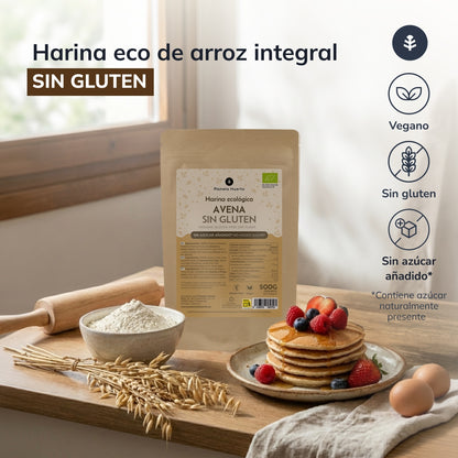 Glutenfri havregrynsgröt ECO Planeta Huerto