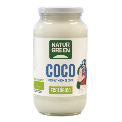 Grasso di cocco biologico NaturGreen 800 g