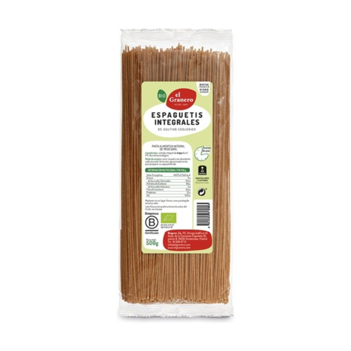 El Granero Wholemeal Spaghetti 500 g
