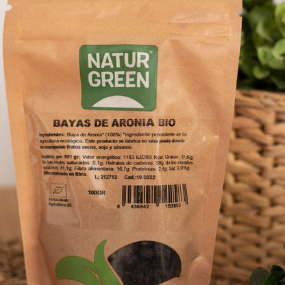 Baies d'aronia Naturgreen 100 g