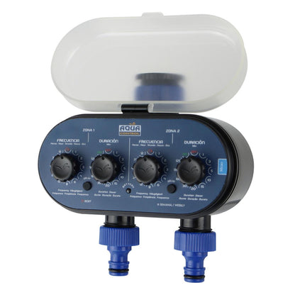 Aquacontrol-programmeerapparaat voor dubbele watertoevoer
