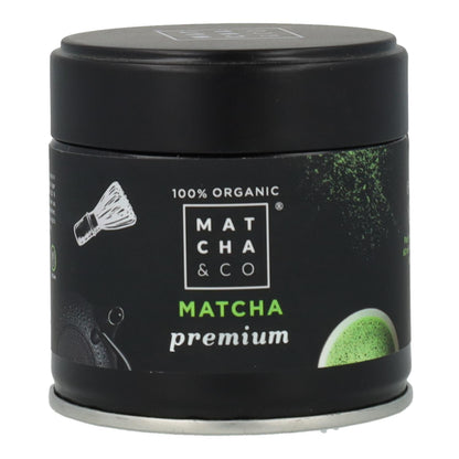 Thé Matcha Premium Cérémoniel 100 % biologique Matcha & CO 30 g