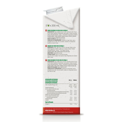 Ökologisches Hafergetränk reich an Omega 3, Soria Natural, 1 l