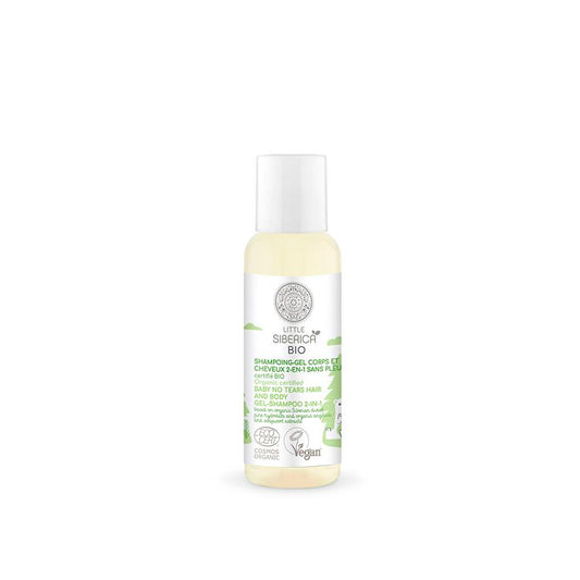 Natura Siberica 2-in-1 Organic Hair and Body Shampoo "Baby Without Tears" 50 ml