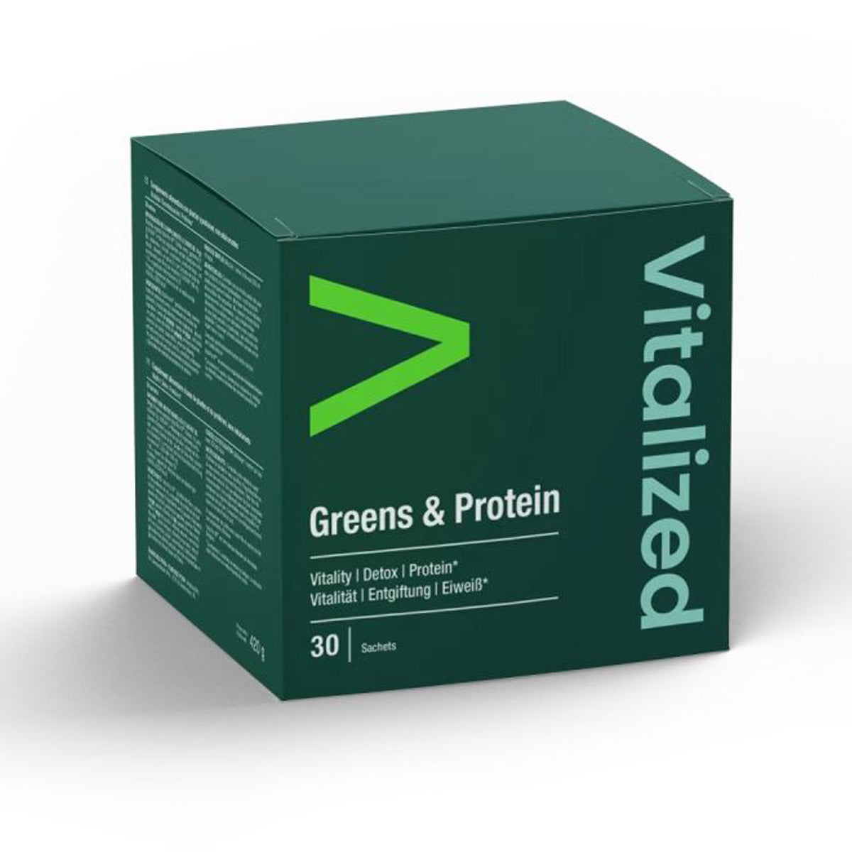 Greens & Protein, Vitalized 30 påsar